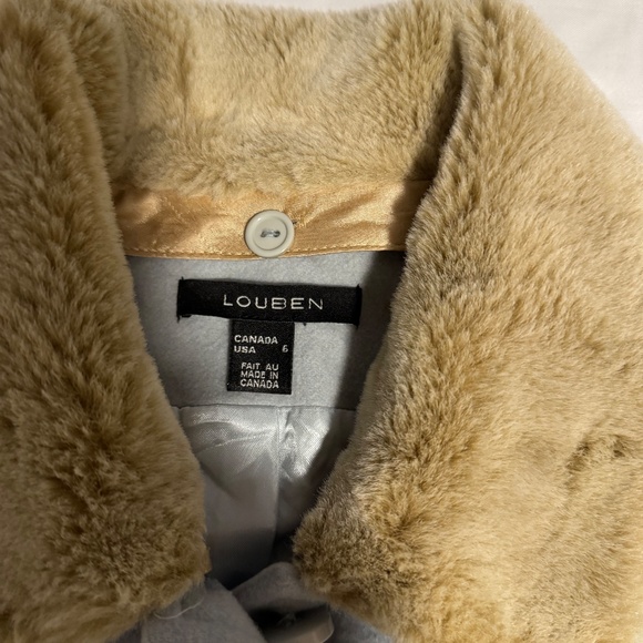 Louben Women Fine Wool Coat size S - Picture 3 of 5